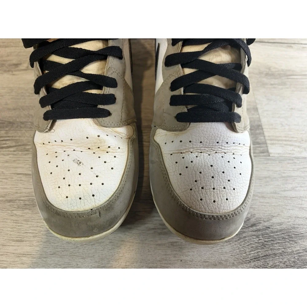 Nike Air Jordan 1 Mid MCS Cleats Men's Sneaker Size 8 Brown BlackAV5354-012
